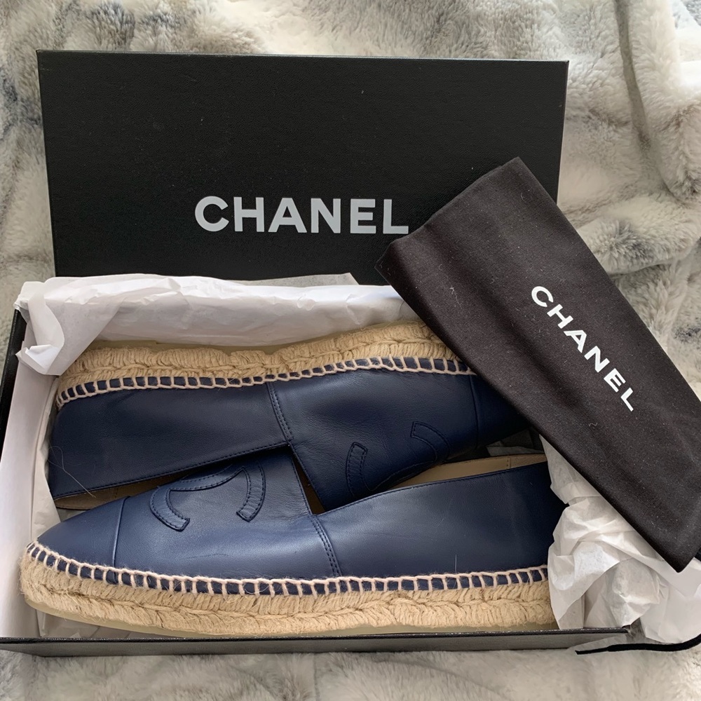 New Chanel espadrilles